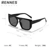 Gafas de sol Raine Retro de Montura Cuadrada Grande, Unisex, Versátiles, Esenciales para el Estilo Urbano, Exclusivamente para Exportación Transfronteriza