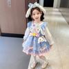 Vestido de Princesa para Niña Otoño Nuevo Ropa Cos Lolita Vestido Falda Tutú para Niños