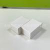 Caja de Cartón Blanca Shiyan Mini Caja de Papel Pequeña Comercio Exterior E-Commerce Caja Blanca General Caja Cuadrada Caja Plegable con Fondo de Botón