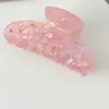 Viento INS Diseño de Diamante Flor Pinza Mariposa Creativa Rhinestone Ácido Acético Pasador Girly Elegante Accesorios para el Cabello Nicho