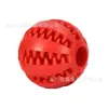 Brinquedo Bola Molar Resistente a Mordidas para Pets, Bola Elástica de Borracha, Brinquedo para Border Collie, Bola de Comida Divertida Interativa para Cães, Auto-Prazer e Alívio do Tédio