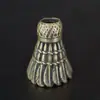 Nuevo Colgante de Paracord para Volante de Bádminton DIY de Latón Artículos de Cuero Bolsas Hebilla de Linterna Colgante Pequeño Regalos Venta al por Mayor