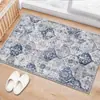 Tapete de Entrada Estilo Étnico Persa Tapete de Chão Absorvente Antiderrapante para Porta de Banheiro Porta de Entrada em estoque