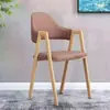 Silla de Comedor para Sala de Estar de Lujo Ligero, Silla de Comedor para Restaurante en Casa, Taburete de Comedor, Silla de Ocio, Silla de Tocador, Silla con Respaldo para Tienda de Té con Leche