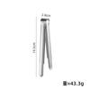 Acero Inoxidable 304 Pinza para Hielo Celebridad de Internet Pinza para Cubitos de Azúcar Pequeños Pinzas Gruesas para Cubitos de Hielo Pinza para Limón Pinza para Alimentos de Cocina Casera