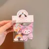 Lindas Pegatinas de Flequillo de Dibujos Animados para Niños Pegatinas Mágicas Bordadas Sanrio Herramienta para Ordenar el Cabello de Niñas Postes para el Cabello