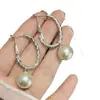 Nuevos Pendientes de Aro Ovalados Lisos con Rosca de Diseño Exclusivo, Doble Uso, de Alta Gama, Elegantes, Versátiles, Clips para Orejas para Mujer