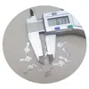 Atacado de fábrica acessórios para joias de aço inoxidável 316 placa de estampagem de aço inoxidável pingente estrela de cinco pontas Pingente pequeno
