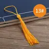 Atacado de Fábrica Ornamento Pendurado Estilo Antigo Marcador de Página Leque Festivo Tassel Colorido Embalagem Presente Cortina Pequeno Tassel