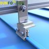 Fabricante de Suportes Fotovoltaicos Suportes de Alumínio Acessórios para Telha Metálica Colorida Acessórios para Suporte de Painel Fotovoltaico Acessórios para Suporte Tipo L