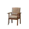Cadeira com encosto em madeira maciça, poltrona, cadeira para mesa de computador, poltrona individual para casa, confortável para longos períodos sentado, cadeira de mahjong para idosos