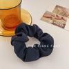 Estilo suave tela de color sólido fresco anillo para el pelo de intestino grueso popular en Instagram cuerda para el pelo dulce moda tocado versátil accesorios para el pelo de flor