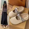Mules Retro Birkenstock de Suela Gruesa y Punta Cerrada para Mujer, Nuevo Modelo Verano 2026, Adecuados para Usar con Faldas, Sandalias Perezosas sin Cierre