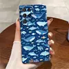 Venta Caliente en Shopee Dibujo Animado Ballena de Aguas Profundas Delfín Sensación de Alta Gama Funda Protectora GalaxyS26+ Orificio de Precisión Película Protectora para Teléfono