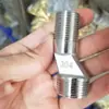 Acessórios para chuveiro de ângulo dobrado de cobre no atacado, 60-75 mm de comprimento, chuveiro com parafuso excêntrico estendido com ângulo estendido