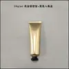 Em Estoque Tubo Vazio 50g 50ml Skincare Cosméticos Alto Brilho Dourado e Prateado Tubo Alumínio-Plástico Material de Embalagem