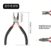 Alicate Pequeno de 5 Polegadas Ferramentas para Joias Alicate DIY Feito à Mão Aço Carbono Bico Fino Ferramentas para Fazer Joias