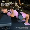 Cinto de Ponte de Quadril Amazon Cinto para Hip Thrust Treino de Quadril com Peso Cinto para Exercício com Halteres Fitness