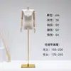 Tienda de ropa accesorios para maniquíes de hombro plano maniquí femenino de medio cuerpo ventana maniquí de cuerpo entero hombro en ángulo recto base engrosada soporte de exhibición