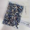 1440 Piezas de Joyería de Diamantes Planos para Uñas, Lujo Ligero, Elegantes Diamantes Azules para Uñas en Forma de Ojo de Caballo Torcido Mini Grandes y Pequeños