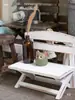 Taburete de Escritorio Rústico de Madera Maciza Estilo Vintage, Silla Pequeña Creativa Personalizada, Soporte para Flores, Accesorio de Decoración para el Hogar, Accesorio Decorativo, Adorno
