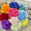 135 Piezas de Flores Artificiales de Hortensia, Ramos Hechos a Mano para Bodas, Flores de Seda, Flores Decorativas Artificiales, Arreglos de Boda, Flores de Piso