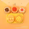 Juguete de Comida Miniatura Simulada Huevo Tarta Accesorios de Resina Pegamento de Crema Joyería DIY Adornos Fruta Postre Accesorios Creativos