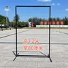 Nuevo Pantalla de Hierro Forjado para Bodas Marco Rectangular Soporte de Fondo para Decoración de Bodas Marco Cuadrado Geométrico Decoración de Fondo para Pasillo