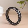 Pulsera de jade de flor de ciruelo de Henan Luoyang mineral en bruto con andesita magnética retro pulsera de jade para mujer suministro en vivo