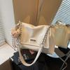Bolsa de Ombro de Alta Qualidade Transfronteiriça para Mulheres 2026 Nova Moda Primavera e Verão Bolsa de Ombro com Corrente Bolsas Transversais Casuais
