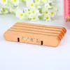 Suporte de sabonete de bambu material de bambu natural suporte de sabonete feito à mão processamento suporte de sabonete de madeira maciça suporte de sabonete para banheiro