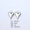 Accesorios DIY de Aleación Más Vendidos Ins Sólido Estéreo Colgante Corazón Melocotón Cadena de Teléfono Móvil Accesorios de Joyería Venta al por Mayor