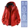 Chaqueta 3 en 1 para Mujer 2026 Nueva Primavera/Otoño Exterior Cortavientos Impermeable Trekking en el Tíbet Ropa de Abrigo para Montañismo