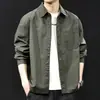 Suministro Directo de Fábrica Camisa Casual Ropa Exterior para Hombre 2026 Ropa Nueva de Invierno Tallas Grandes para Hombre Top de Alta Gama Estilo Primavera y Otoño