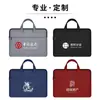 Maletín de Negocios con Logo para Hombre de Tela Oxford Bolsa para Computadora Impermeable Bolsa para Documentos de Conferencia de Información Impresión