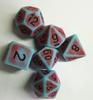 Suministro Directo de Fábrica de Dados Retro Imitación Antiguo Coloridos Juego de Mesa Dnd Set de 7 Piezas Set de Dados para Grupo de Corredores de Mazmorras y Subterráneos