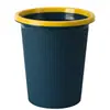 Lixeira Doméstica de Cor Contrastante Sala de Estar Cozinha Lixeira Comercial Quarto Banheiro Banheiro Dormitório Estudantil Cesto de Papel