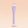Brocha de Base Gecomo Media Luna Sin Costuras Ligera y que No Deja Marca para Maquillaje de Uso Seco y Húmedo Cabeza Plana Herramienta de Belleza Multifuncional