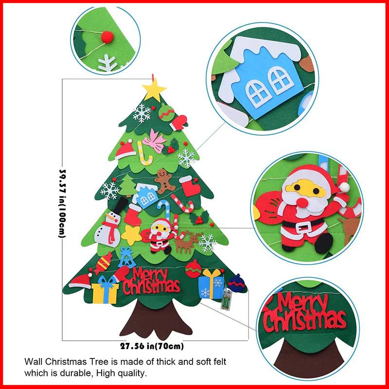 毛毡圣诞树