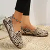 Comercio Exterior Tallas Grandes Otoño 2026 Nueva Moda Casual para Mujer Ropa Exterior Estilo Europeo Americano Mocasines Slip-on Zapatos Bean