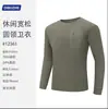Bestseller Outono/Inverno 2026 Moletom de Lã Basque Manga Longa Unissex Camiseta Cor Sólida Esportes ao Ar Livre Casual