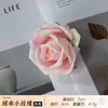 Rosas Pequeñas de Terciopelo de Seda Artificial, Cabezas de Flores de Rosa Simuladas, Cabezas de Flores para Pared de Fondo de Pared de Flores, Materiales para Guirnaldas DIY, Ramilletes de Flores