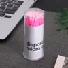 Fabricante de Cotonetes de Algodão para Aplicação de Cílios Engarrafados Transfronteiriços, Cotonetes de Algodão para Limpeza de Cílios Estilo Coreano para Tatuagem e Bastões Aplicadores de Sombra