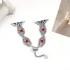 Adequado para Apple Applewatch Pulseira de Relógio Estilo Europeu e Americano Recortado Versátil Pulseira de Diamante Vermelho de Alta Qualidade para Mulheres
