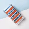 Navaja de afeitar manual con cuchillas de acero inoxidable de 5 capas, cabezal de cuchilla antiarañazos para uso transfronterizo, venta al por mayor de maquinilla de afeitar para hombre