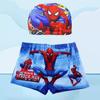 Verano 2024 nuevo calzoncillo de boxeo de dibujos animados para niños, bañador para niños con estampado, equipo para piscina de aguas termales, fabricantes