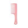 Peine especial para peluquería con dientes grandes para cabello rizado, herramientas de peluquería, peine antiestático de dientes anchos, peine para el cuidado del cabello, peine de cuchillo grande.