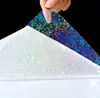 Filme de Laminação a Frio Autoadesivo para Laser A4, Filme Protetor de Vinil Holográfico Iridescente, À Prova d'Água e Resistente a Arranhões