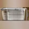 Caja de Almacenamiento Transparente Portátil para Uso Doméstico, Caja de Almacenamiento para Juguetes y Snacks, Contenedor de Almacenamiento de Plástico, Organizador de Herramientas y Misceláneos, Organizador de Maletero