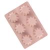 Nuevo molde creativo de silicona para tartas, 6 unidades, con forma de flor, ideal para hornear pudín, mousse, huevo, tarta, etc.